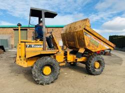 THWAITES 7 TONNE STRAIGHT TIP DUMPER*C/W PERKINS ENGINE*VIDEO*