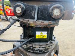 ROTATING SELECTOR GRAB*TO SUIT 14 TONNE EXCAVATOR*YEAR 2019*VIDEO*