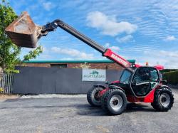 MANITOU MLT741 120 PS TELEHANDLER* AG SPEC *C/W BUCKET*YEAR 2016*VIDEO*