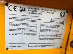 JCB 926 3 STAGE MASTED FORKLIFT*C/W PALLET TINES*VIDEO*