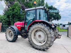 MASSEY FERGUSON 6180 4WD TRACTOR *5576 HOURS* C/W FRONT LINKAGE*VIDEO*