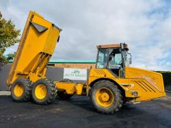 HYDREMA 922C 6X6 ARTICULATED DUMPTRUCK*C/W TAILGATE & REVERSE CAMERA*VIDEO*