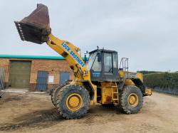 SAMSUNG SL150 WHEELED LOADING SHOVEL*C/W BUCKET*VIDEO*