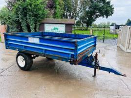 DS4 STEEL TIPPING TRAILER C/W DROP SIDE BODY *VIDEO*