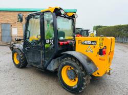 JCB 525-60 HI VIZ TURBO TELEHANDLER*YEAR 2019*C/W BUCKET & TINES*VIDEO*