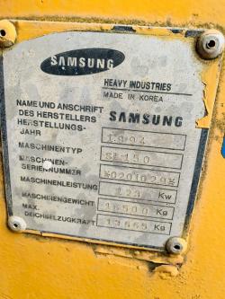 SAMSUNG SL150 WHEELED LOADING SHOVEL*C/W BUCKET*VIDEO*