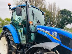 NEW HOLLAND T4-95 4WD TRACTOR *YEAR 2014, 4860 HOURS* C/W BRAND NEW TYRES *VIDEO*