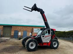 MANITOU MLT 737-130PS TELEHANDLER*YEAR 2018*C/W PALLET TINES*VIDEO*