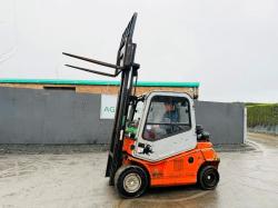 CESAR DRAGO 300 SIDESHIFT FORKLIFT*C/W PALLET TINES*VIDEO*