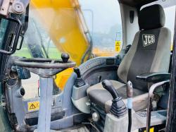 JCB JS130W 4WD WHEELED EXCAVATOR *YEAR 2009* C/W ROTATING SELECTOR GRAB *VIDEO*