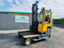 COMBILIFT 4000 DIESEL TRUCK MOUNTED FORKLIFT*C/W FORK POSITIONER*VIDEO*