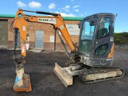 CASE CX30C MINI EXCAVATOR*YEAR 2018*4986 HOURS*VIDEO*