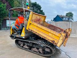 YANMAR C30R TRACKED DUMPER *YEAR 2009* C/W ROLE FRAME AND CANOPY *VIDEO*