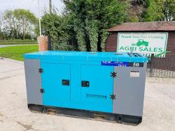 BRAND NEW KAWAKENI 50KVA SILENT RUN GENERATOR *YEAR 2023* 