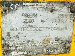 KOMATSU PC20MR EXCAVATOR*C/W BUCKET*YEAR 2010*VIDEO*
