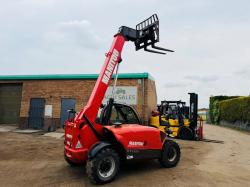 MANITOU MT625H COMFORT TELEHANDLER*YEAR 2015*C/W PALLET TINES*VIDEO*