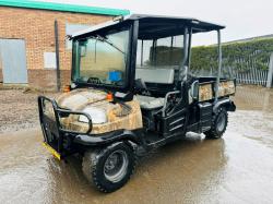 KUBOTA RTV 1140 CPX* C/W HYDRAULIC TIP*YEAR 2014*VIDEO*
