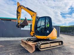 JCB 8080 TRACKED EXCAVATOR*YEAR 2010*C/W BUCKET*VIDEO*
