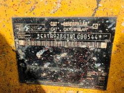 CATERPILLAR 928G LOADING SHOVEL*C/W BUCKET*VIDEO*