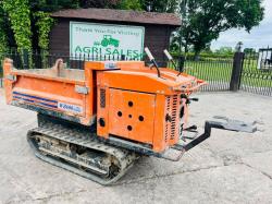 WINBULL WB600 HIGH TIP TRACKED DUMPER C/W MANAL GEAR BOX *VIDEO*