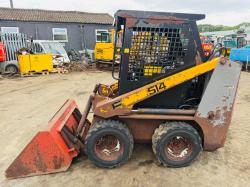 MASSEY FERGUSON 514 SKIDSTEER*SPARES AND REPAIRS*VIDEO*