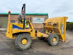 THWAITES 7 TONNE STRAIGHT TIP DUMPER*C/W PERKINS ENGINE*VIDEO*