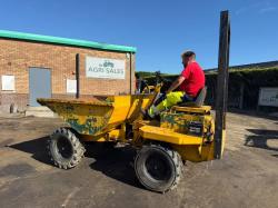 THWAITES 2 TONNE DUMPER*C/W ROLL BAR*VIDEO*