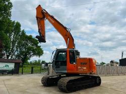 HITACHI ZX225USR TRACKED EXCAVATOR C/W QUICK HITCH *VIDEO*