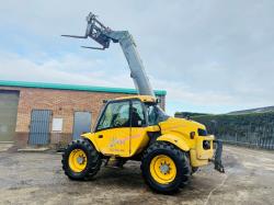 NEW HOLLAND LM430 TELEHANDLER*C/W PALLET TINES*VIDEO*
