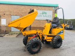 THWAITES 1 TONNE HIGH TIP DUMPER*YEAR 2017*1381 HOURS*VIDEO*