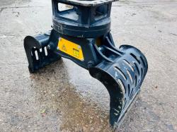 UNUSED MUSTANG GRP150 HYDRAULIC ROTATING SELECTOR GRAB *YEAR 2023* VIDEO *