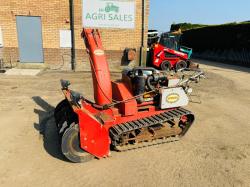 FUJII FSR1100GKD TRACKED SNOW BLOWER* SWAY & TILT*VIDEO*