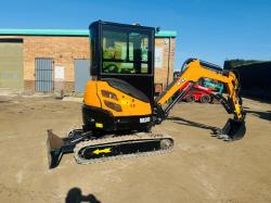 *NEW*MIVA 30C MINI EXCAVATOR*C/W BUCKET*YEAR 2025*VIDEO*