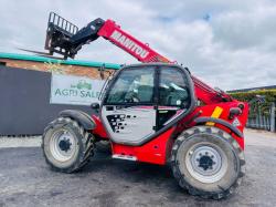 MANITOU MLT732 TELEHANDLER JOYSTICK CONTROLS*YEAR 2018*C/W PALLET TINES*VIDEO*