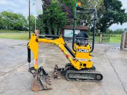 JCB MICRO DIGGER *YEAR 2019, ONLY 338 HOURS* C/W EXPANDING TRACKS *VIDEO*