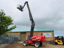 MANITOU 280TJ ARTICULATED BOOM LIFT*YEAR 2016*VIDEO*