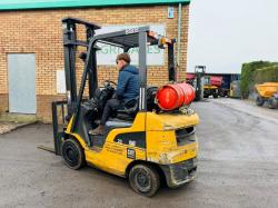 CATERPILLAR GP20NT FORKLIFT*YEAR 2015*C/W PALLET TINES*VIDEO*