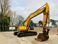 KOMATSU PC228USLC-3 EXCAVATOR * ZERO SWING * C/W DEMOLITION GARUDS *VIDEO*