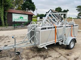TOWABLE SHEEP HANDLEING SYSTEM C/W ALLOY GATES & WINCH 