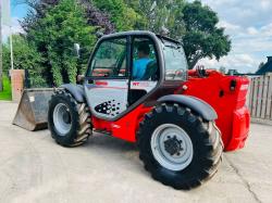 MANITOU MLT932 4WD TELEHANDLER * 9 METER REACH * C/W TINES & BUCKET*VIDEO*