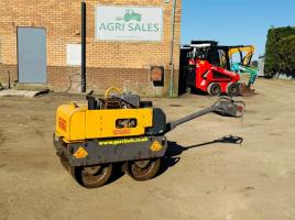 BELLE GROUP BWR650 PEDESTRIAN DOUBLE DRUM ROLLER*VIDEO*