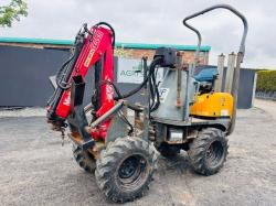 NEUSON 850 ARTICULATED CRANE**C/W FASSI MICRO CRANE YEAR 2019*VIDEO*