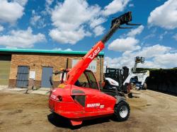 MANITOU SLT415B TELEHANDLER*C/W PALLET TINES*VIDEO*