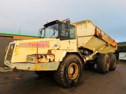 TEREX TA25 DUMPTRUCK*C/W CUMMINS ENGINE*VIDEO*