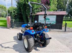 NEW HOLLAND TC21 COMPACT TRACTOR *ROAD REGISTERED* C/W FRONT WEIGHTS*VIDEO*