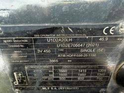 TCM U1D2A20LH FORKLIFT*C/W FORK POSITIONER*YEAR 2021*VIDEO*