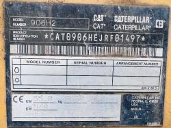 CATERPILLAR 906G 4WD LOADING SHOVEL *YEAR 2013, 4505 HOURS* C/W BUCKET*VIDEO*