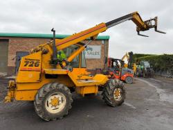 SANDERSON 726 TELEHANDLER*AG SPEC*C/W PALLET TINES*VIDEO*