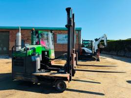 COMBILIFT C4000 DIESEL FORKLIFT*C/W FORK POSITIONER*YEAR 2016*VIDEO*