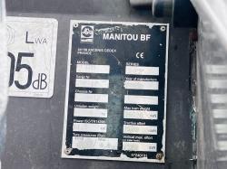 MANITOU MT1335SL 4WD TELEHANDLER *13 METER REACH* C/W PALLE TINES *VIDEO*